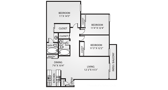 Floor Plan E